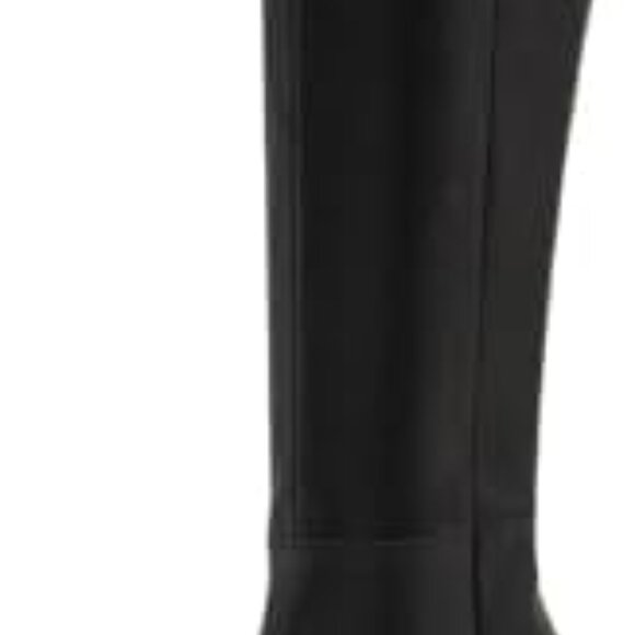 Madden Girl Tall Heeled Black Boots - Picture 3 of 5